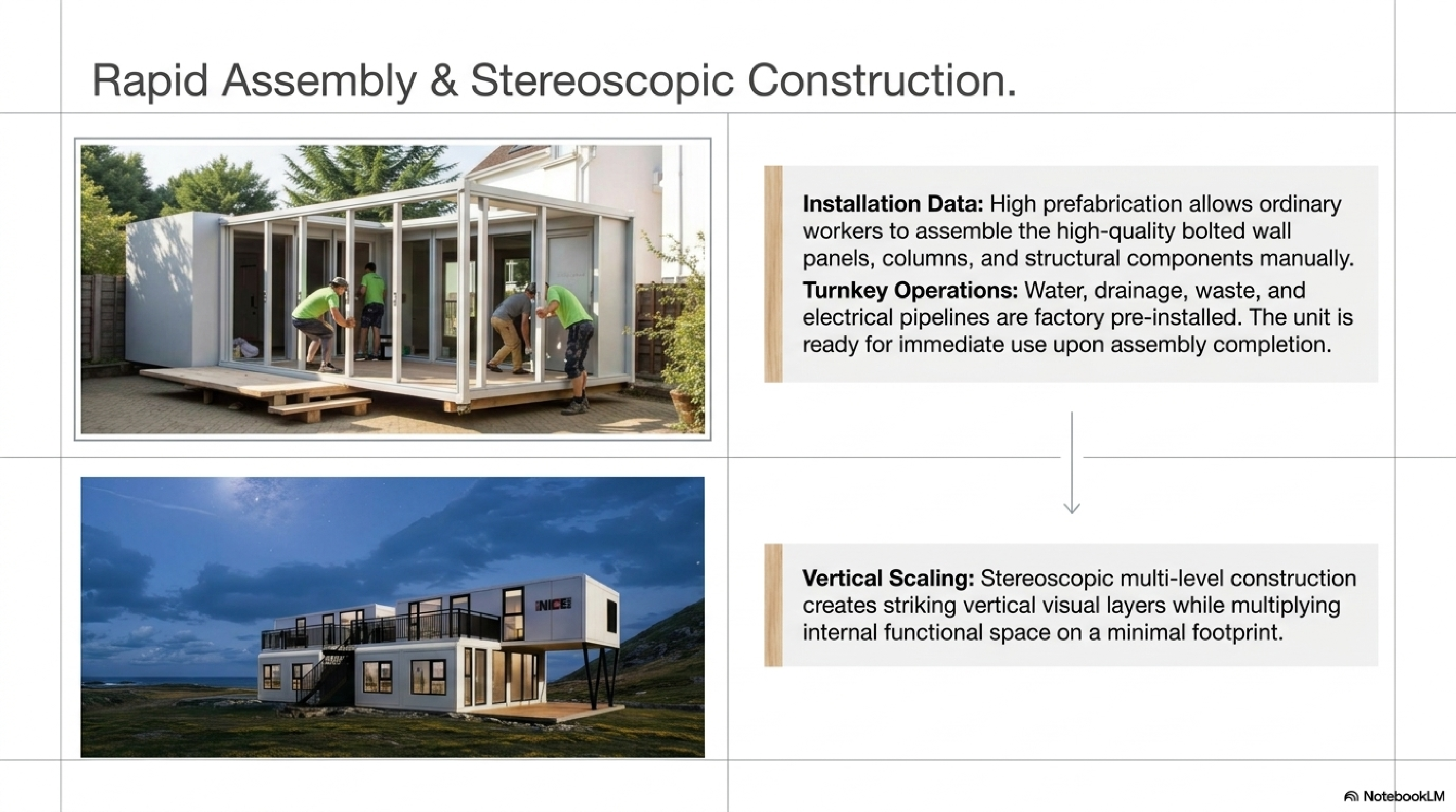 Apple Cabin - Stackable Modular Design